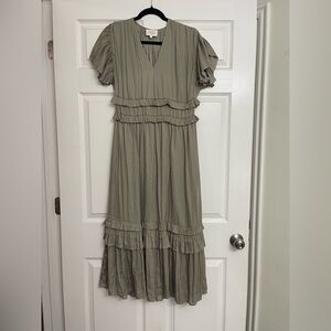 Bohme willa ruffle Dress | Size Medium